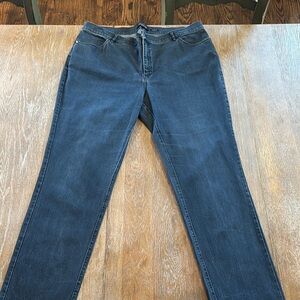 Lafayette 148 New York Dark Blue Denim Jeans